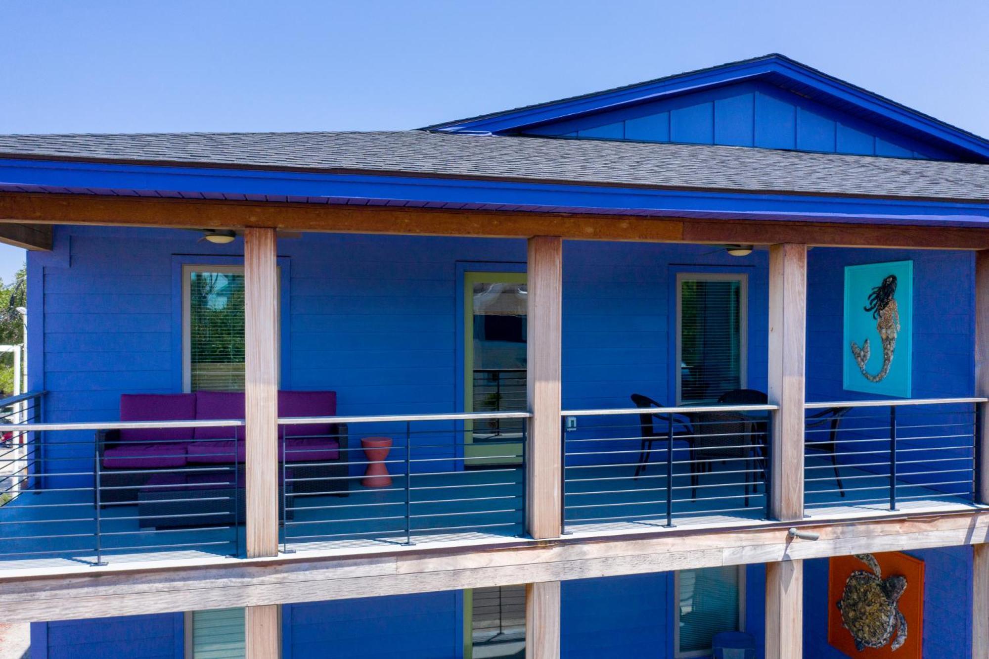Folly Vacation Perfect Purple Palace Apt C Folly Beach Exterior photo